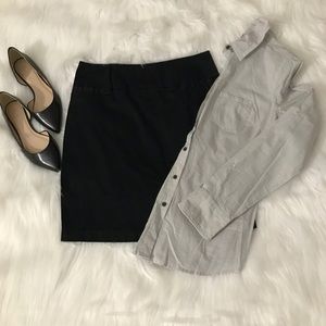 Maurice’s black pencil skirt